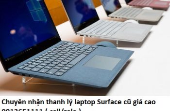 Chuyên nhận thanh lý laptop Surface cũ giá cao
