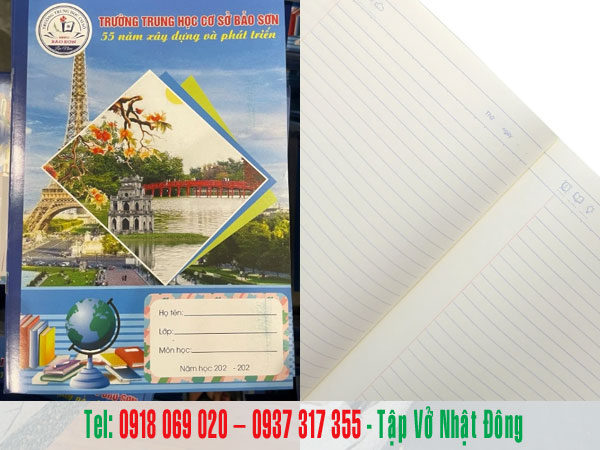 Vở học sinh 200 trang 